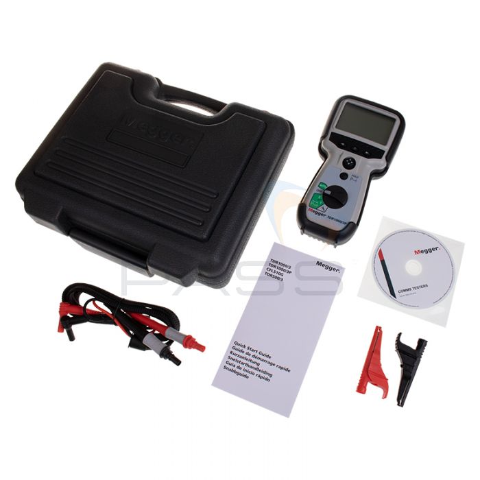 Megger TDR1000/3P Single Channel Fault Locator kit with case