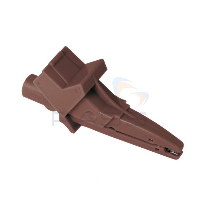 Metrel A1297 Crocodile Clip Brown