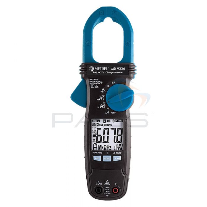 Metrel MD9226 True-RMS AC/DC Current Clamp Meter