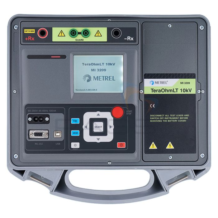 Metrel MI3209 TeraOhmLT 10kV High Voltage Insulation Tester