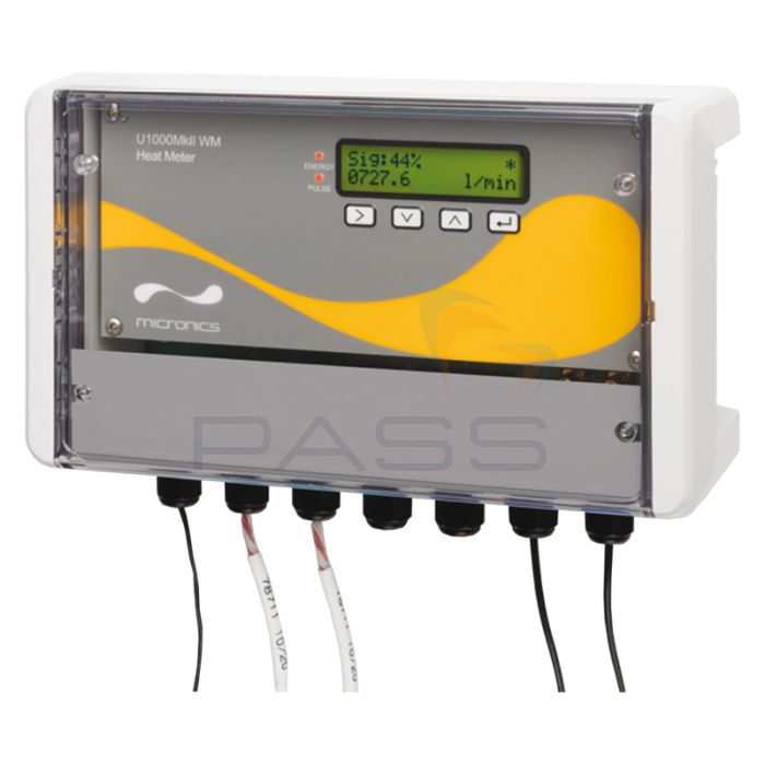 Micronics U1000MKII WMHM Fixed Ultrasonic Clamp-on Heat Meter