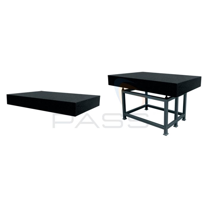 Mitutoyo Series 517 Black Granite Surface Plates (Optional Stand, Various Sizes)