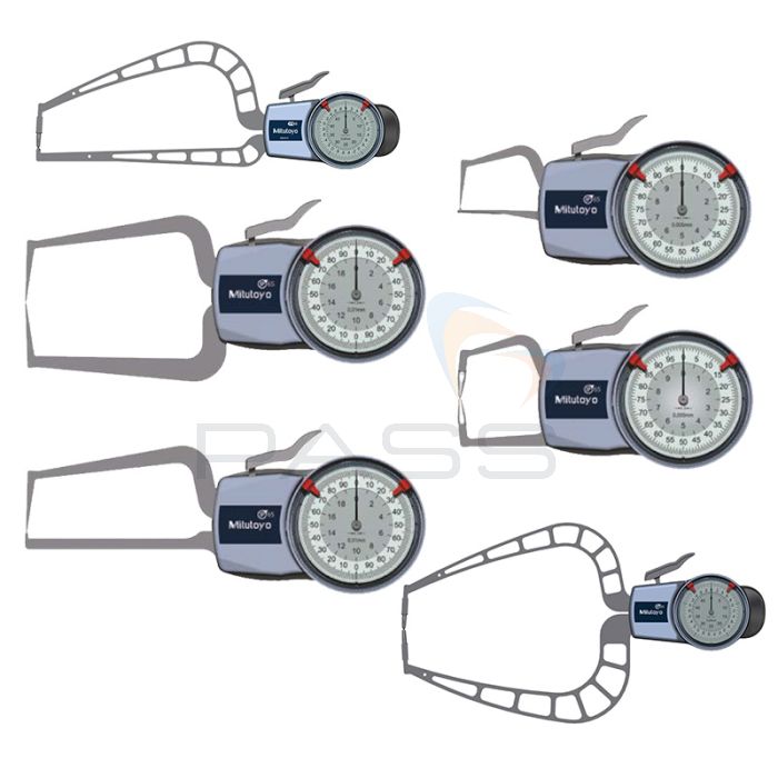 Mitutoyo Series 209 Coolant Proof Outside Dial Caliper Gauge - Choice of Model
