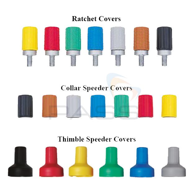 Mitutoyo Colour-Coded Ratchet and Speeder Covers - Choice of 7 Colours
