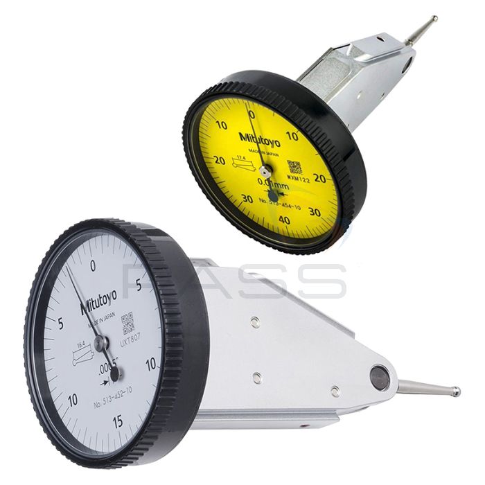 Mitutoyo Series 513 Vertical and Parallel Face Dial Test Indicators