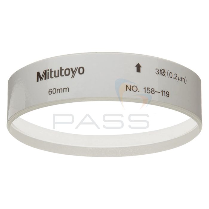 Mitutoyo Series 158 Optical Flat (Metric Or Inch) 
