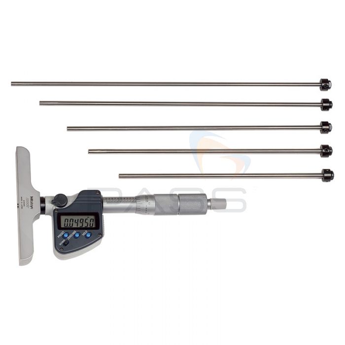 Mitutoyo Series 329 Digital Interchangeable Rod Depth Micrometer