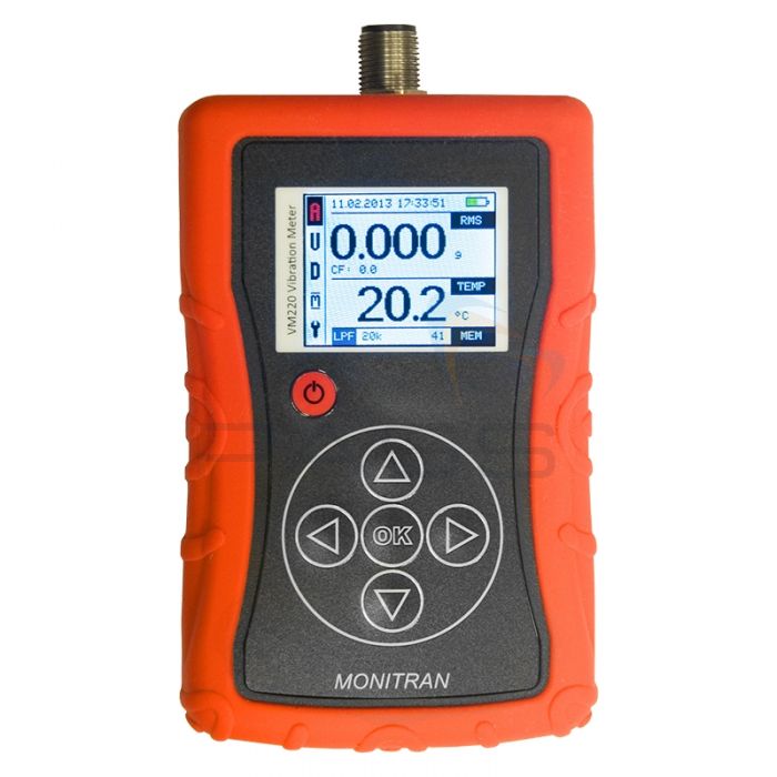 Monitran VM220 Portable Handheld Vibration Meter