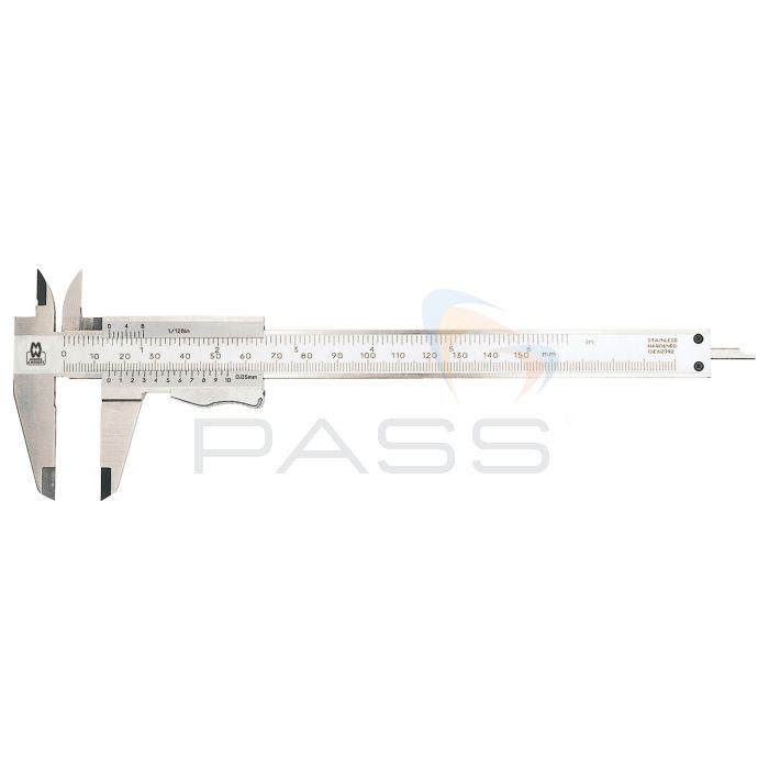 Moore & Wright MW115-15 Thumb Lock Vernier Caliper, 115 Series