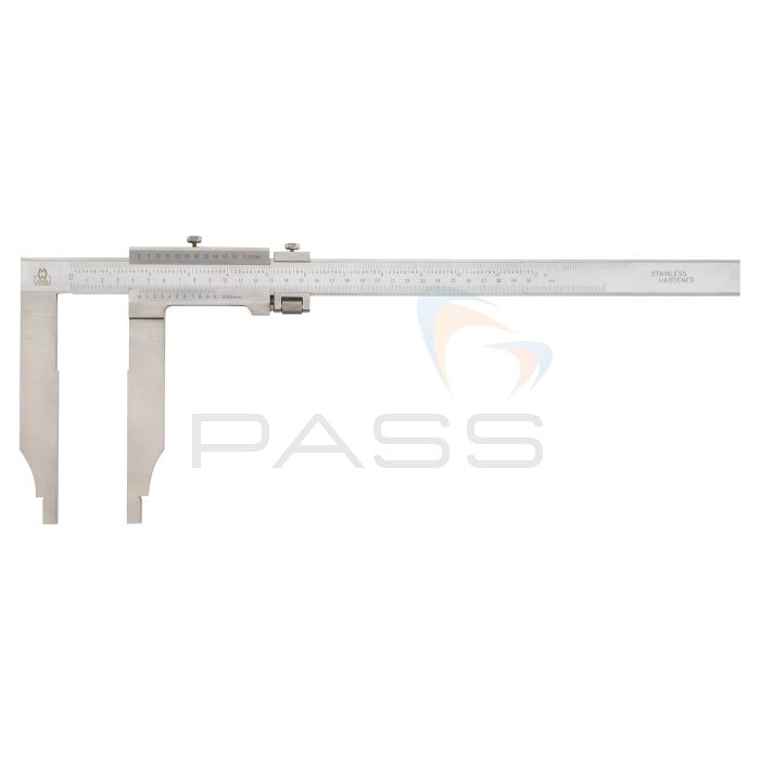 Moore & Wright MW155-32 Locking Screw Vernier Caliper, 155 Series, 300mm/12"