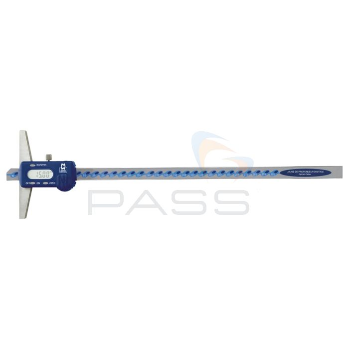 Moore & Wright MW170-15DB Digital Depth Caliper, 170-DB Series, 150mm/6"
