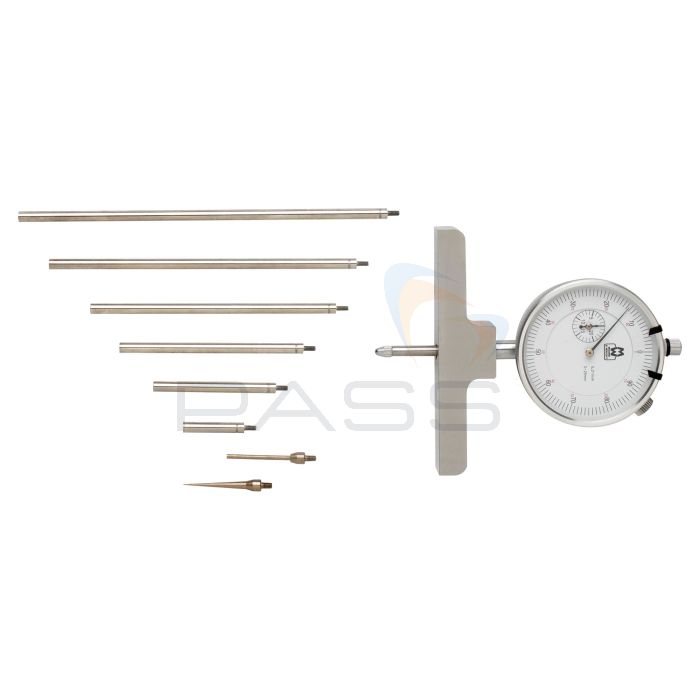 Moore & Wright MW172-01 Dial Depth Gauge, 172 Series
