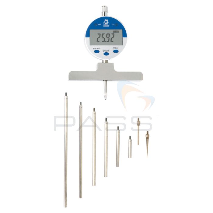 Moore & Wright MW172-01D Digital Depth Gauge, 172 Series
