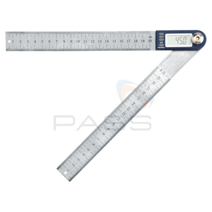 Moore & Wright MW506-01 Digital Angle Rule, 200mm
