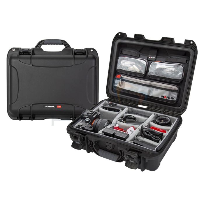 NANUK Protective Case 920, Optional Foam, Dividers & Organisers - Choice of Design