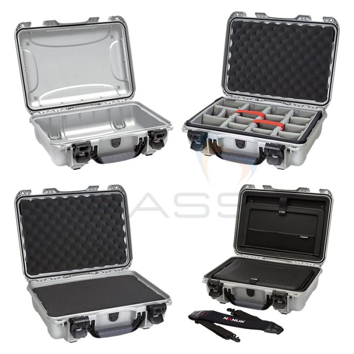 NANUK Protective Case 923 with Latches, Optional Foam, Dividers & Laptop Kits - Choice of Design