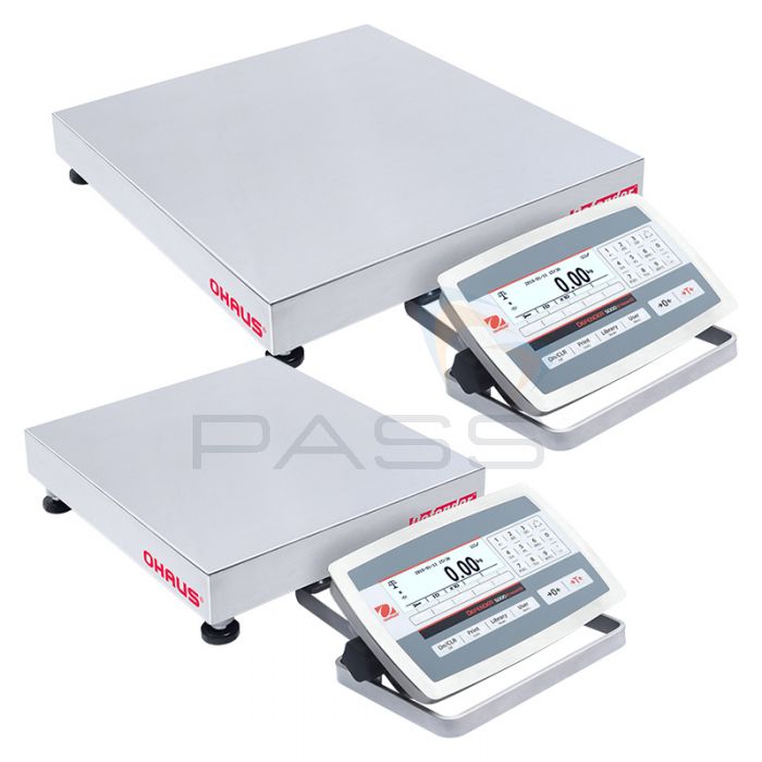 Ohaus Defender 5000 Front Mount Standard D52 Bench Scales S/S Indicator