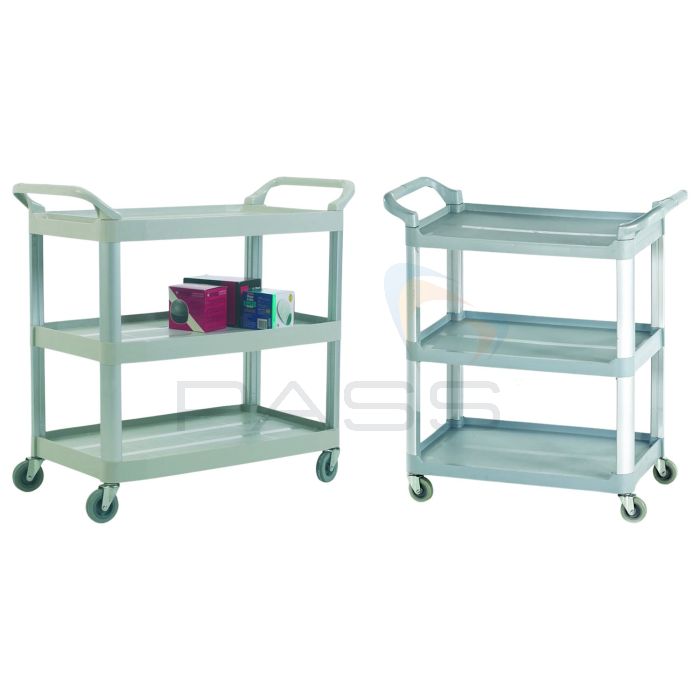 PASS Grey Shelf Trolley
