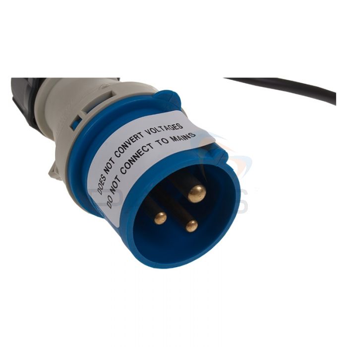 240V IEC To 240V 16Amp Socket - Pins
