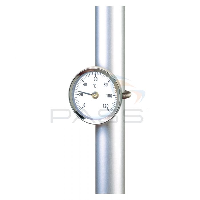 Anton Pipe Therm Steel Dial Thermometer