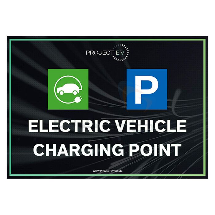 PROJECT EV EV-SIGN1 EV Parking Sign
