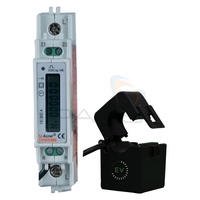 PROJECT EV EV-SPMOD Single Phase Meter with CT 100a Clamp
