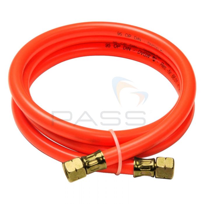 Rothenberger Propane Hose, 3/8" LH Connection: 2.5 or 5m 1