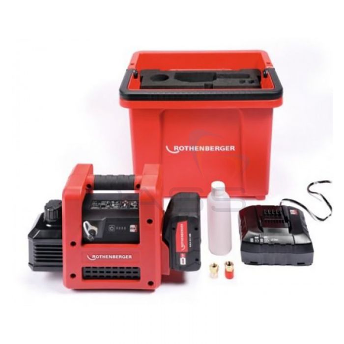Rothenberger Roairvac R32 Cordless Two-Stage Vacuum Pump