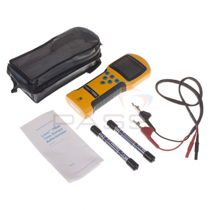 Radiodetection Lexxi T1660 Time Domain Reflectometer - Kit