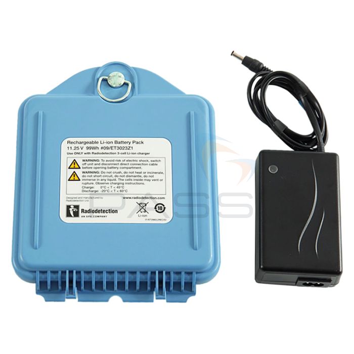 Radiodetection TX Series Li-Ion Rechargeable Battery & Charger Pack - Choice of Auto or Mains
