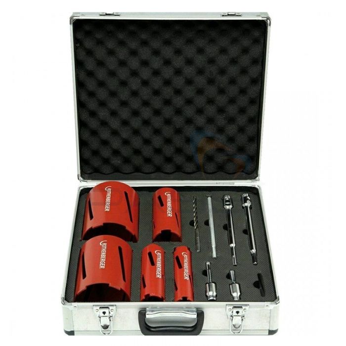 Rothenberger 89020 12pc Dry Diamond Core Drill Set