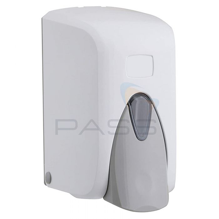 1000ml Refillable White ABS Hand Sanitiser Dispenser 