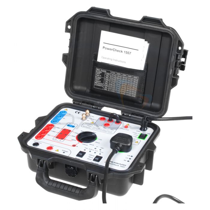 Seaward Powercheck 1557 Calibration checkbox