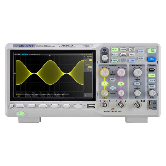 Siglent SDS1202X-E Super Phosphor Bench Oscilloscope