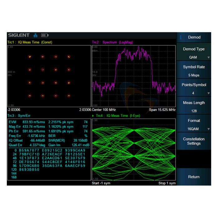 Siglent SHA850-DMA Digital Modulation Analysis (SW)