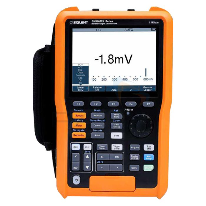 Siglent SHS1102X Handheld Oscilloscope – 100 MHz, 2 Isolated Channels 