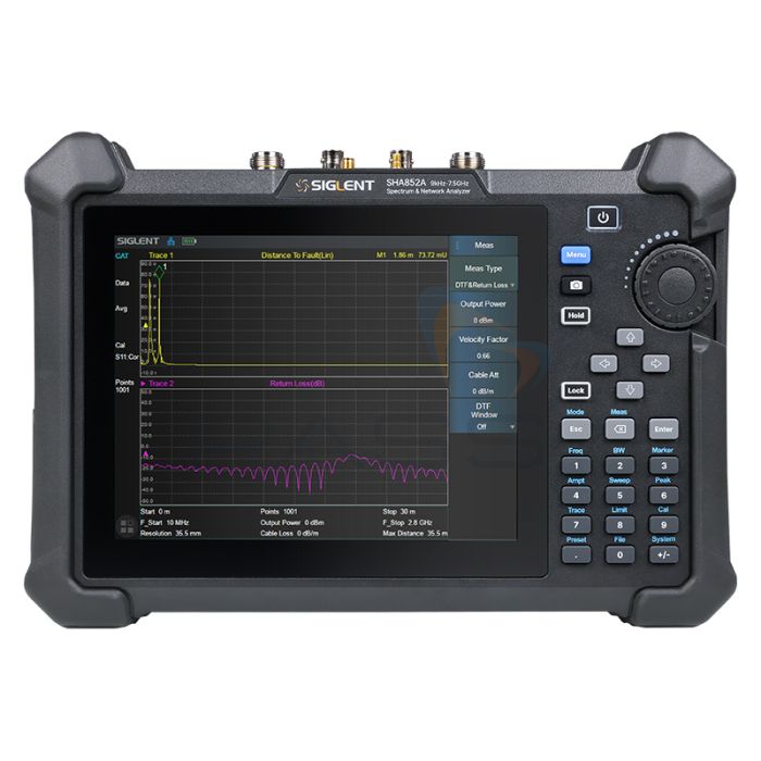 Siglent Handheld Spectrum Analyzer, Cable and Antenna Analyzer