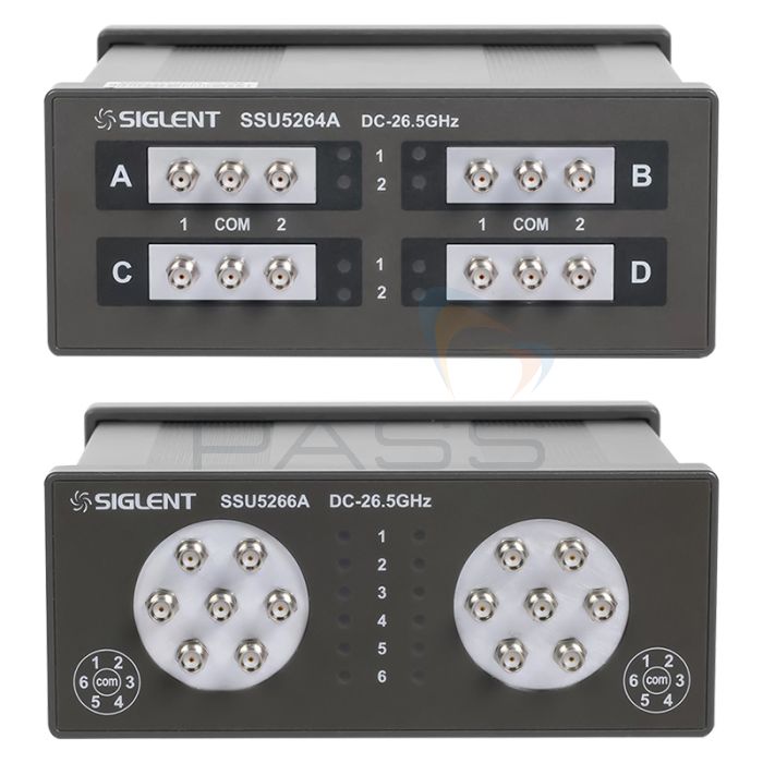 Siglent SSU5000A Series Mechanical Switches, 2.4mm or SMA Connectors, DC-18 GHz to 50 GHz