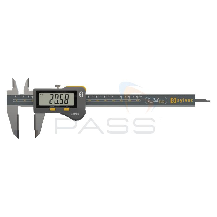 Sylvac 30-810-1509 S_Cal EVO Carbide Caliper, 150mm

