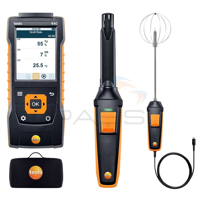 Testo 440 Indoor Comfort ComboKit with Bluetooth