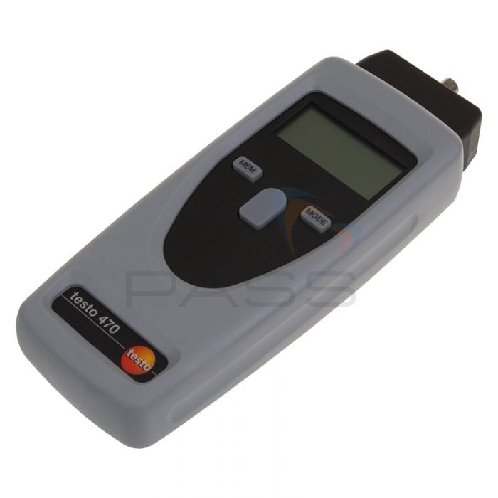 Testo 470 Dual-Contact Tachometer - Front