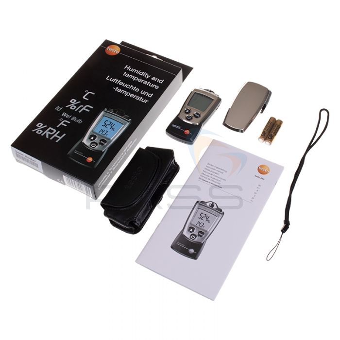 Testo 610 - Compact Humidity/Temperature Meter - Kit