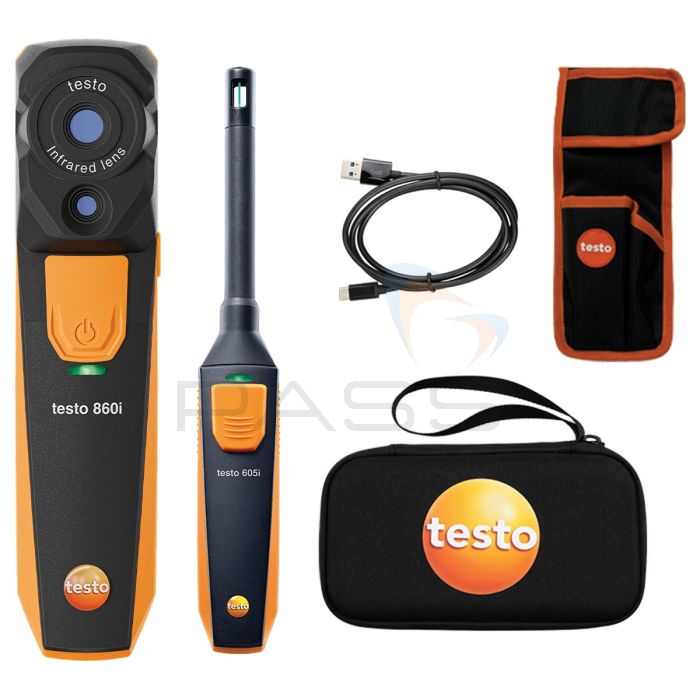 Testo 860i Mould Kit - Thermal Imaging Camera & Thermohygrometer