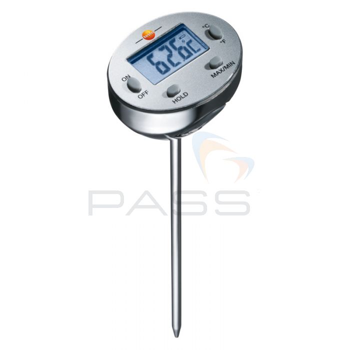 testo stainless steel mini thermometer 