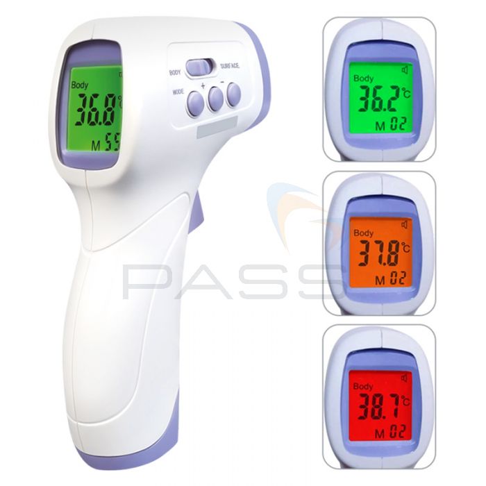 TestSafe Medical Forehead and Body Infrared Thermometer colour scheme