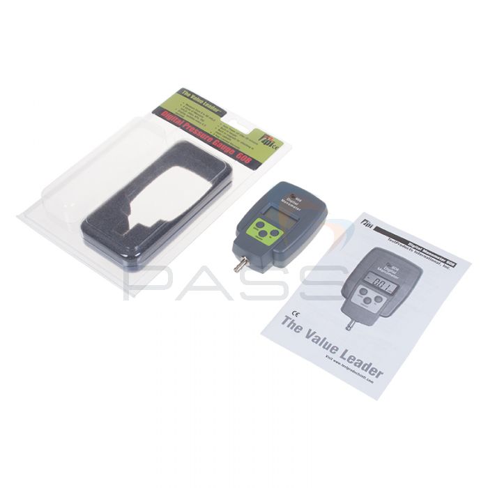 TPI 608 Single Input Digital Manometer - Kit