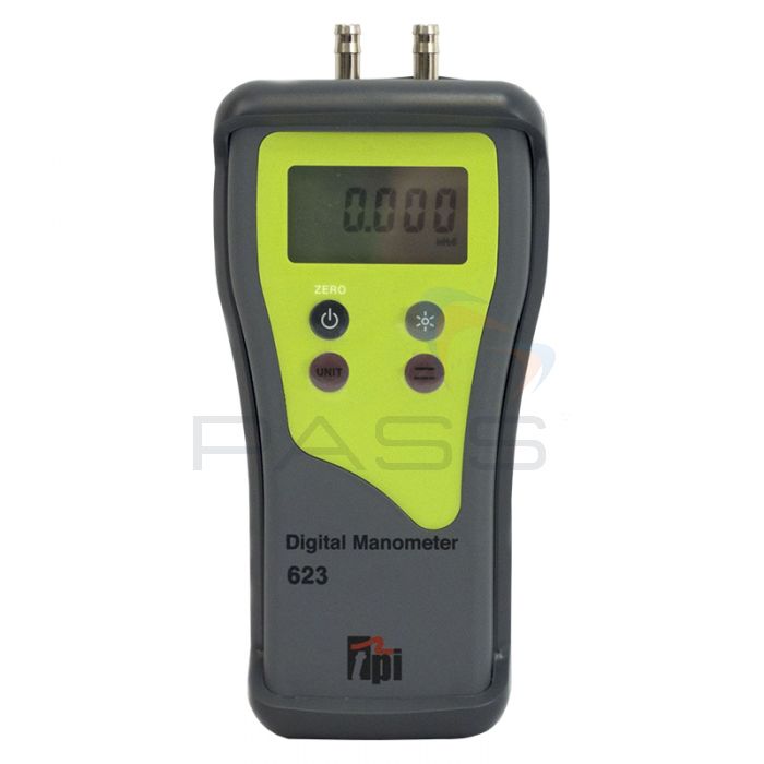 TPI 623 Dual Input High Resolution Digital Manometer 