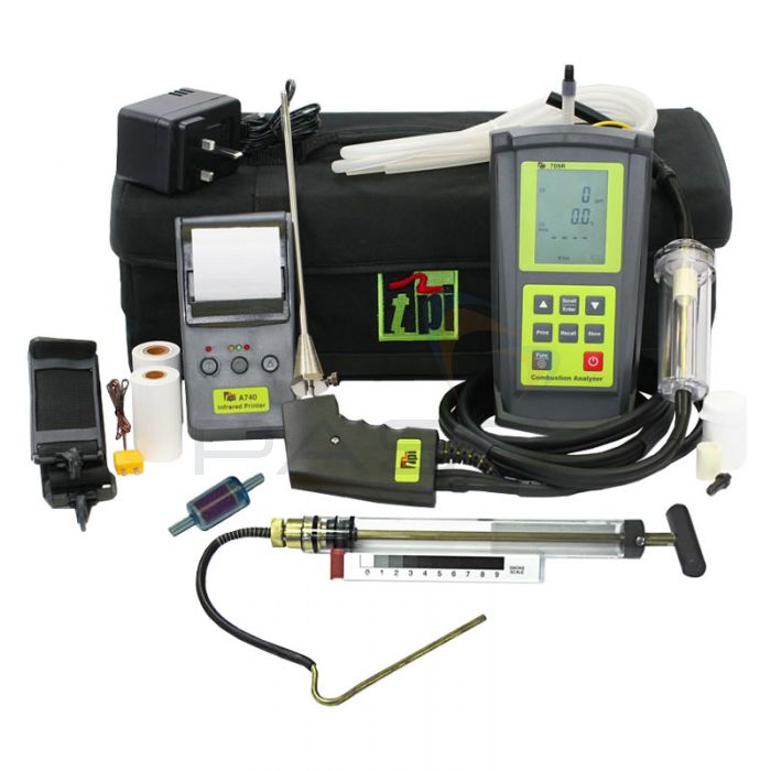 TPI 709R Combustion Efficiency Analyser - Kit 1 Oil