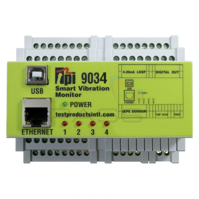 TPI 9034 Smart Vibration Monitor - 4 Channel