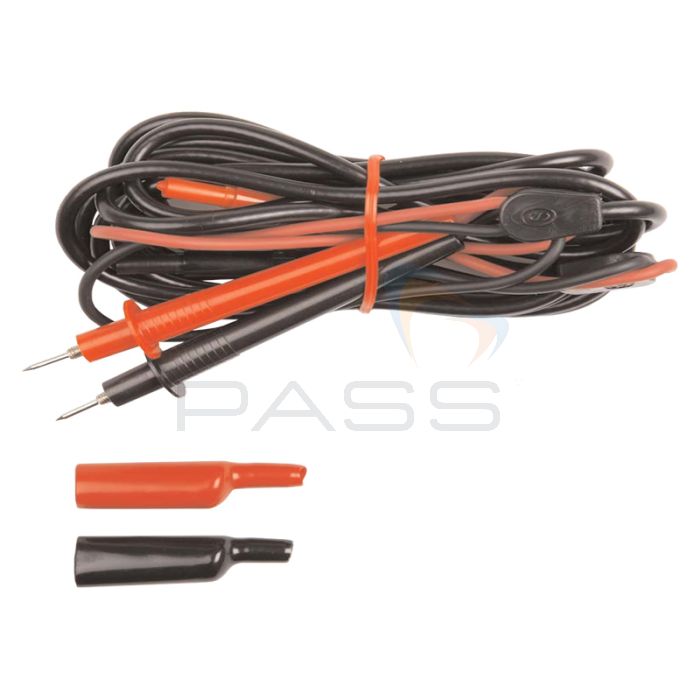 TPI PVC Shielded Test Lead Set c/w Alligator Clips